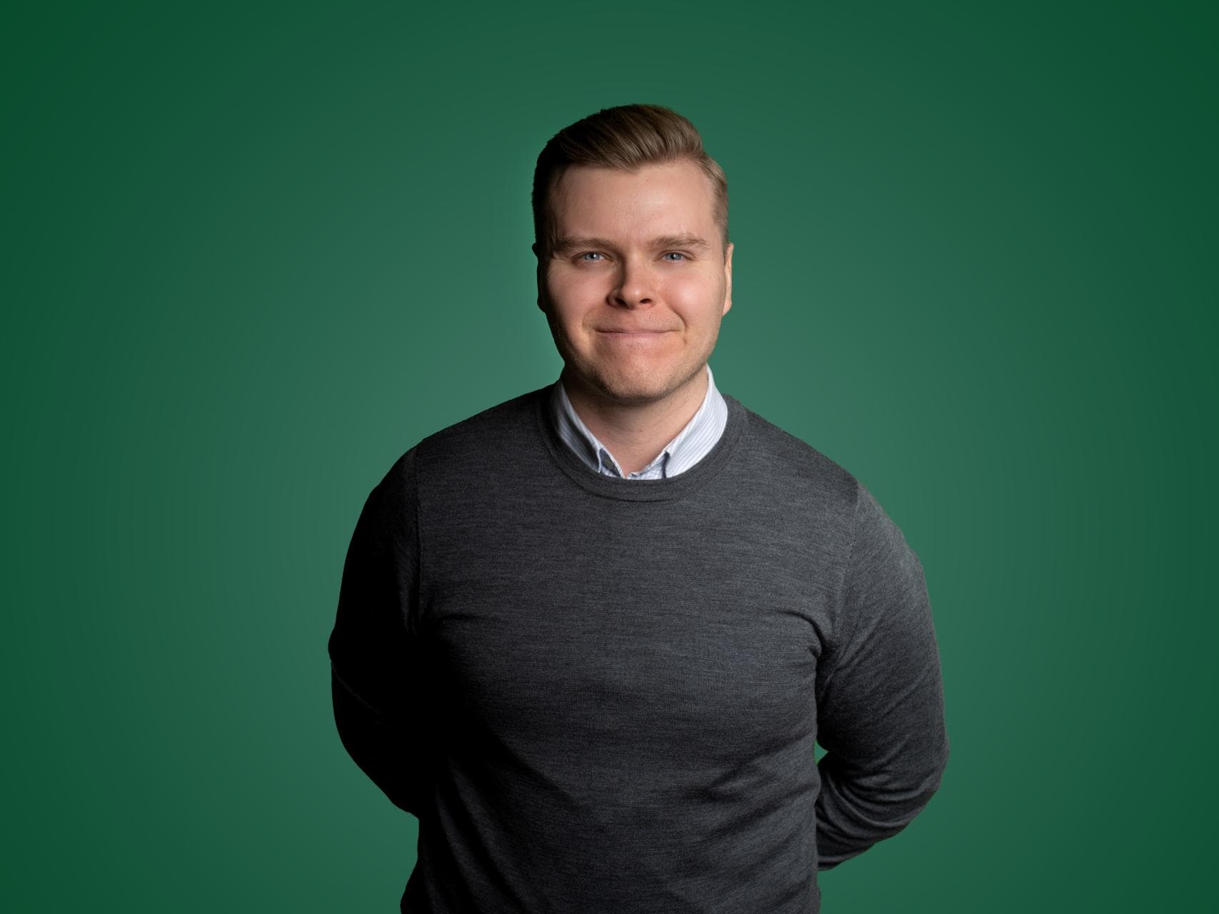 Laadun anatomia -podcastin juontaja Taavi Kaartinen.