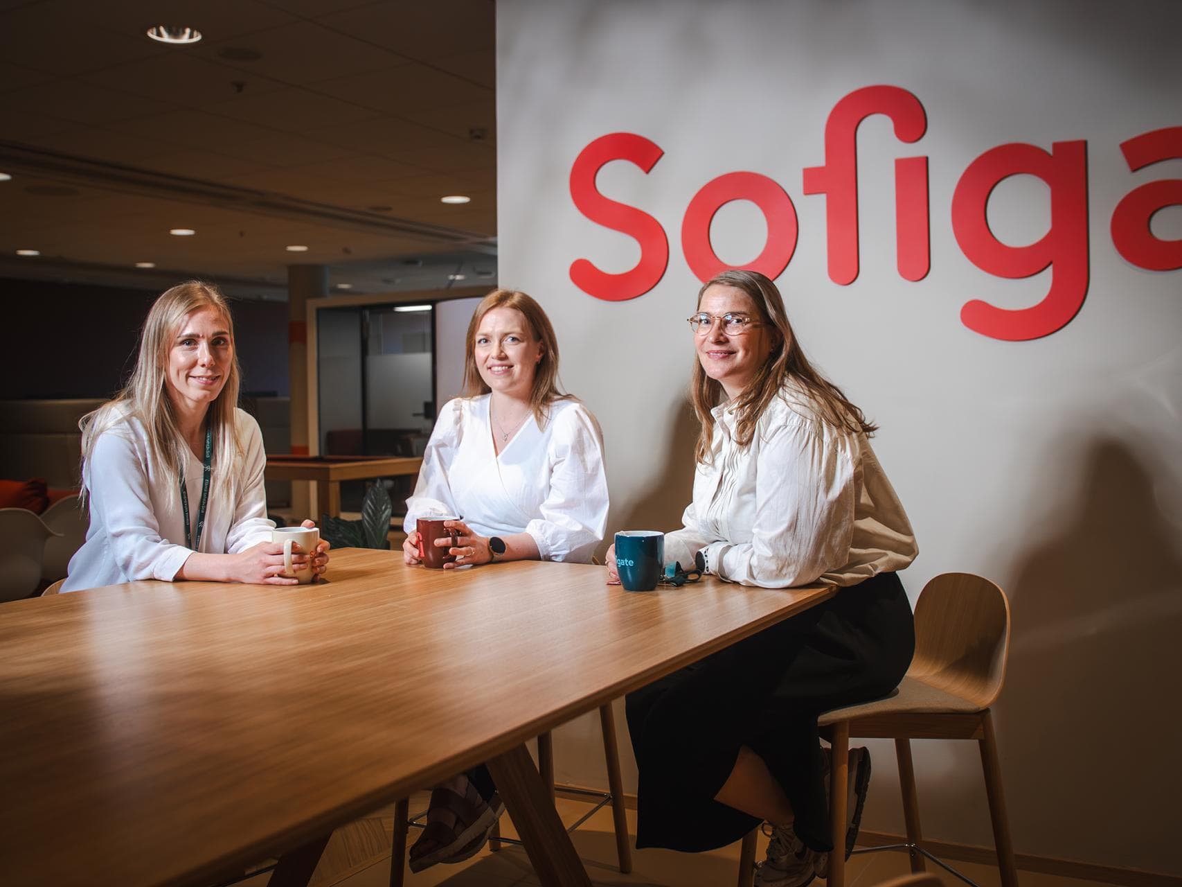 Sofigate HR Director Linda Alamäki, Mehiläinen Bulevardin vastaava työterveyslääkäri Tuuli Mustonen, Senior People & Culture Lead Aino Kanerva