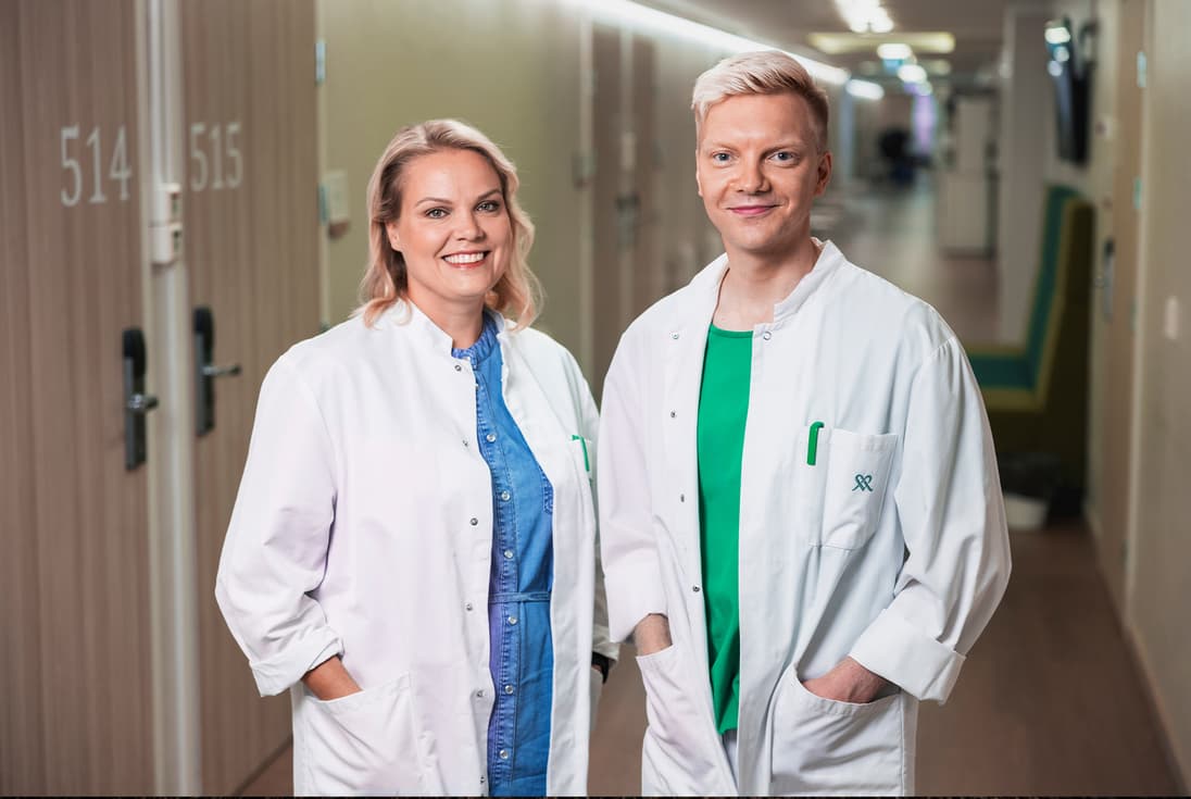 Mehiläisen lääkärit Hanne ja Niko